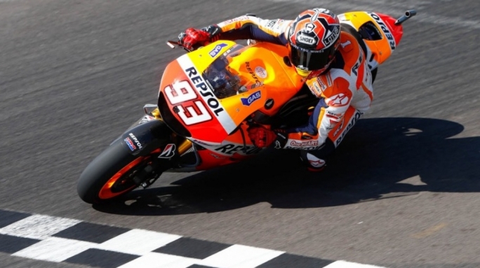 Third successive triumph for Marquez
