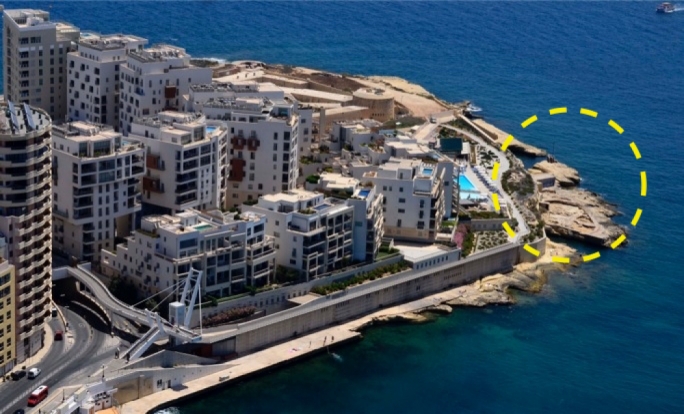 MIDI wants private beach at Tigné Point