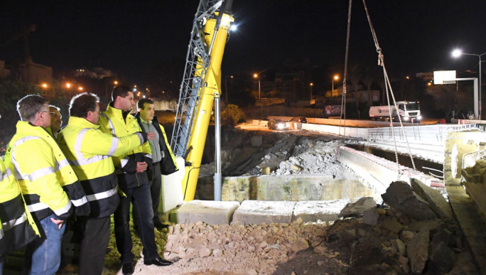 [WATCH] Msida Valley Road Bridge upgrade moves to next phase