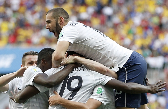 France beat Nigeria 2-0 to reach World Cup quarter-finals