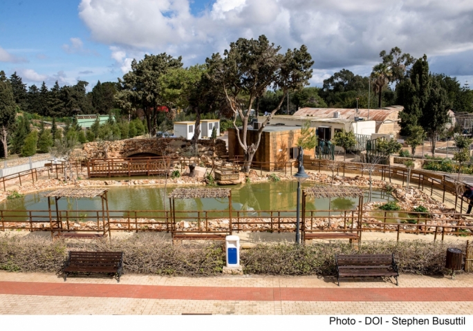 New pond at Ta’ Qali National Park