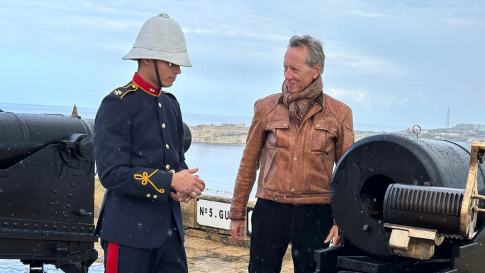 Malta takes centre stage in Richard E. Grant’s Very Modern Odyssey