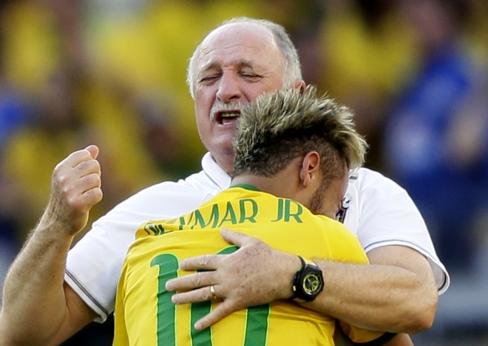 Scolari slams critics, tells fans Brazil have one hand on the cup