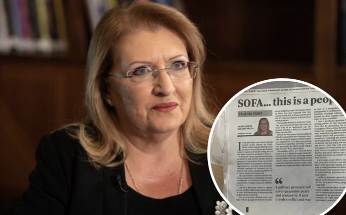 Marie-Louise Coleiro Preca joins red revolt against SOFA
