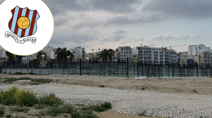 Gżira football club owns up to illegal padel courts extension on Manoel Island