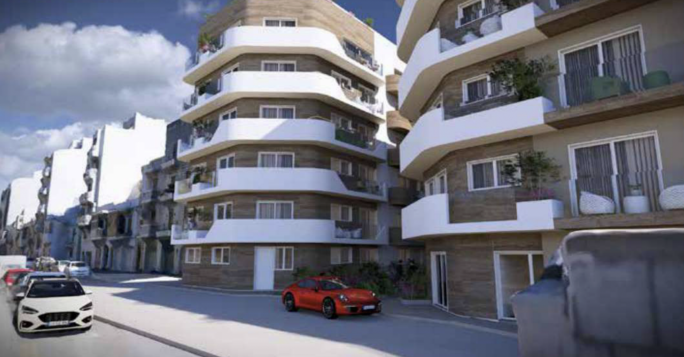 174-apartment block over nine floors recommended for approval in Msida