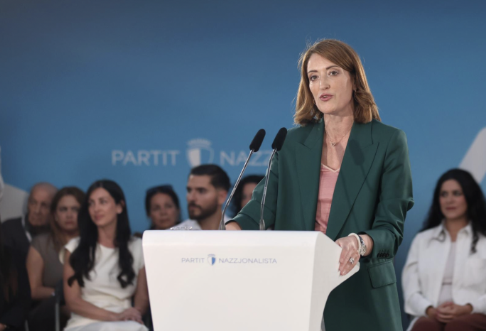 Metsola urges people to go out and vote
