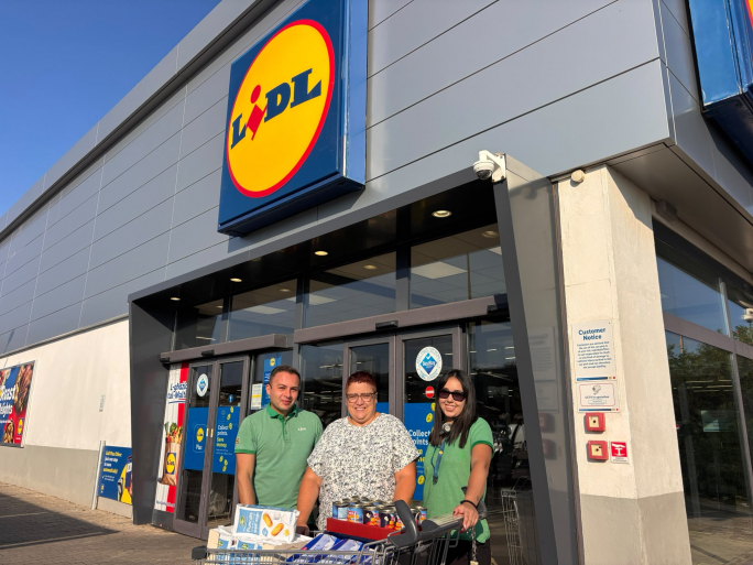 Lidl Malta extends support with €10,000 worth of food products for third year to St Jeanne Antide foundation