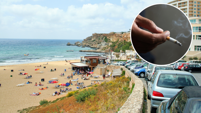 Smoking ban legal notice for Golden Bay, Ramla l-Ħamra is published