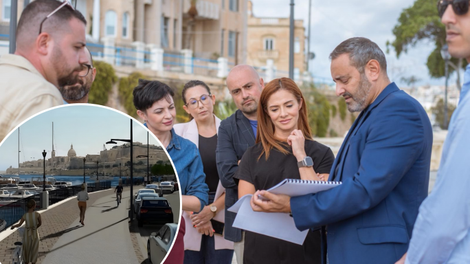 WATCH | Ta’ Xbiex seafront regeneration project announced