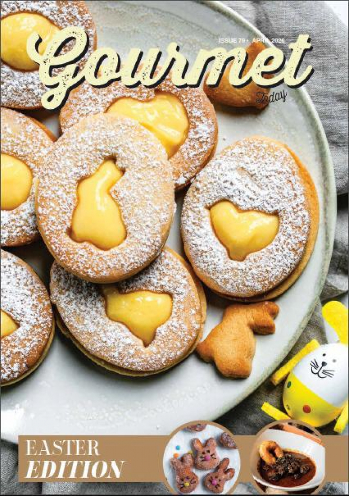 Easter issue of Gourmet Today magazine out this Sunday!