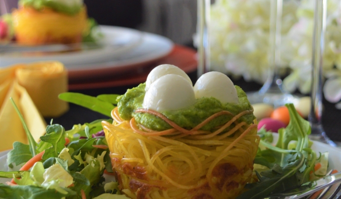 Spaghetti nests (GF)