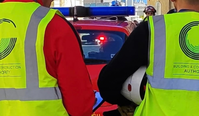 Construction work in part of Santa Venera following homes' structural safety concerns