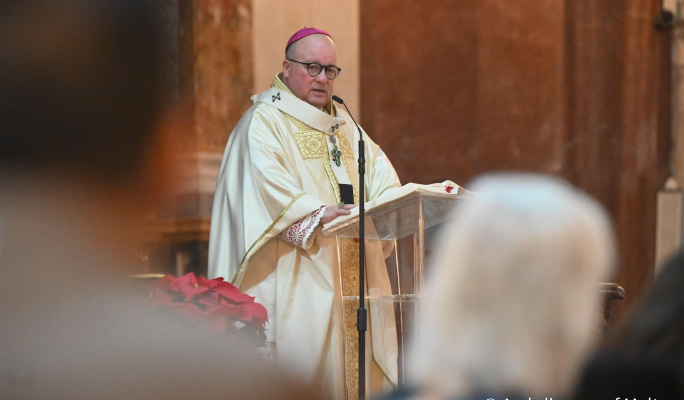'The sweetness of Malta depends on the sweetness of our hearts,' Archbishop says in Midnight Mass