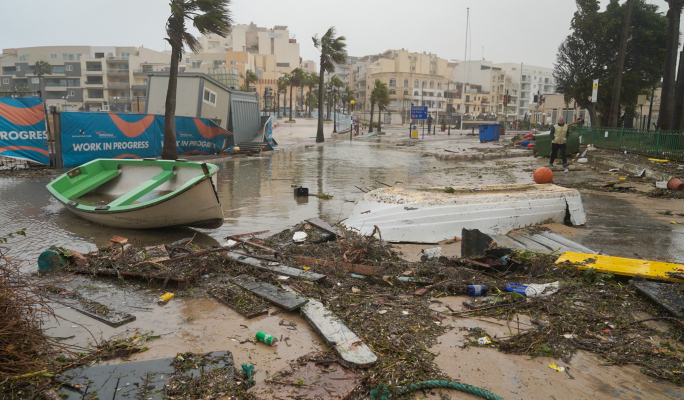 Government pledges support and regeneration projects after storm damage