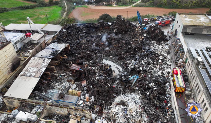 KPH isolates and disposes of feed after Marsa scrapyard fire, demands enforcement action
