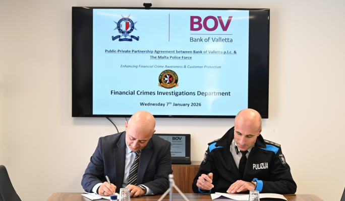 BOV and police will work together to raise financial crime awareness
