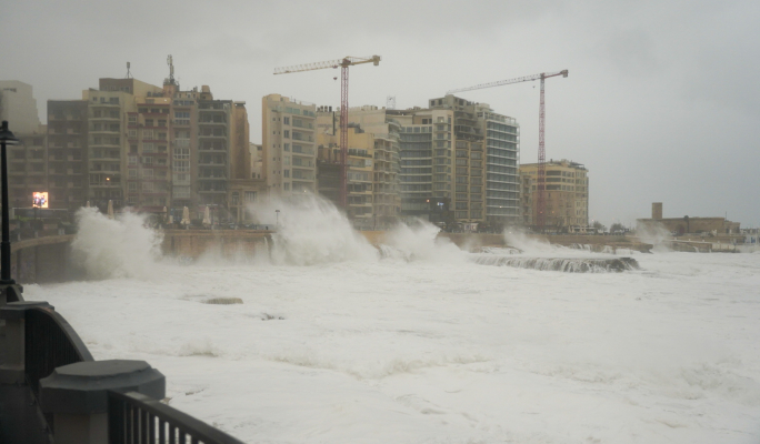 [LIVE BLOG] People wake up to damages as Storm Harry batters Malta overnight