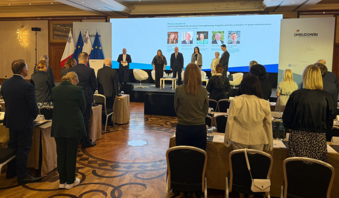Ombudsman conference honours Caruana Galizia with minute’s silence