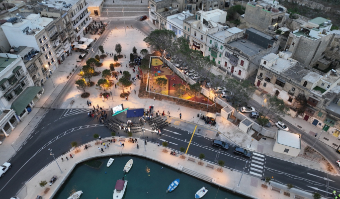 Newly regenerated Kalkara square inaugurated - Vimarsana News