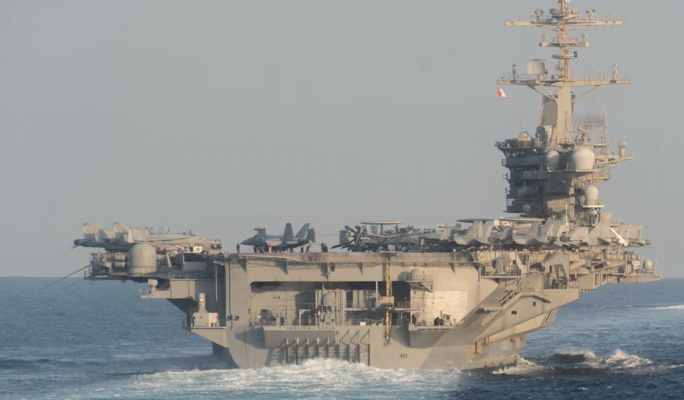 Trump warns Iran 'time is running out' for nuclear deal as American military ships head to Persian Gulf