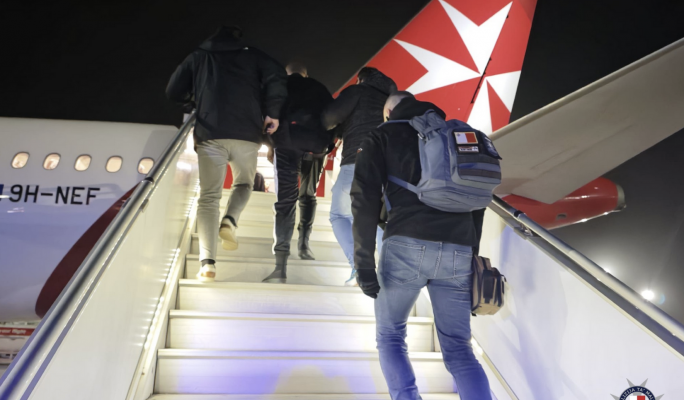 Two more men deported from Malta in latest forced return operation