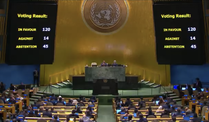 UN vote exposes EU rift on Gaza war