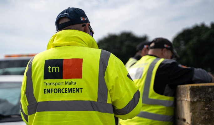Transport Malta carried out 133 roadblocks in 2025